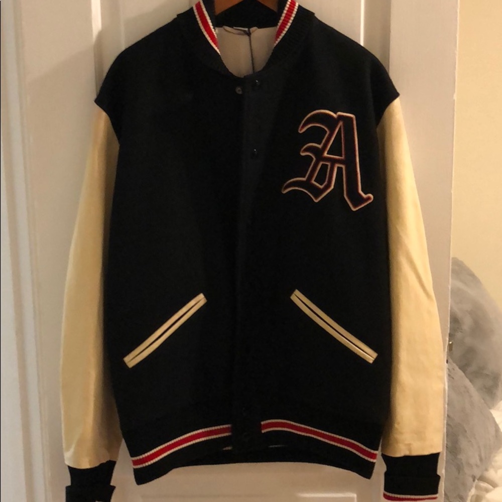 NWT Authentic Gucci Wool Bomber Jacket